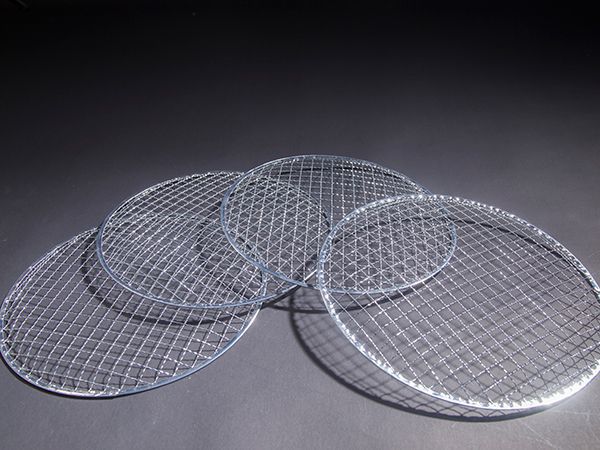 使い捨て焼き網 丸網 ドーム型200枚 サイズをお選び下さい鉄（亜鉛