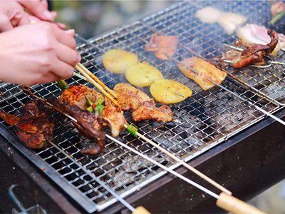 亜鉛メッキBBQ焼き網（使い捨て）