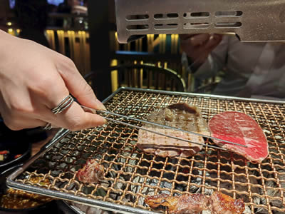 銅製焼き網 焼き網
